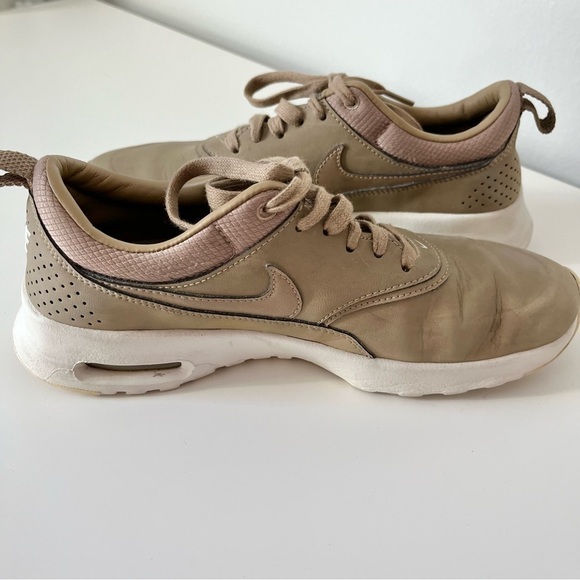 Nike Air Max Women’s Thea Premium Desert Camo Beige Tan Brown Rare Size 6 - Picture 13 of 14